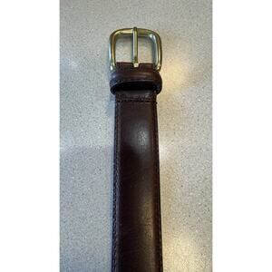 Men’s 41-45 In Brown Italian Leather Belt
